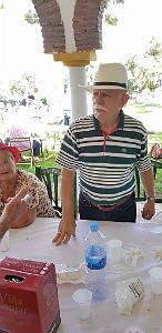 HOMMAGE A N.D. DE SANTA CRUZ A DALIAS DU 7 AU 10 JUIN 2019 (310) BARBECUE CHEZ ANGE A LA CANADA
